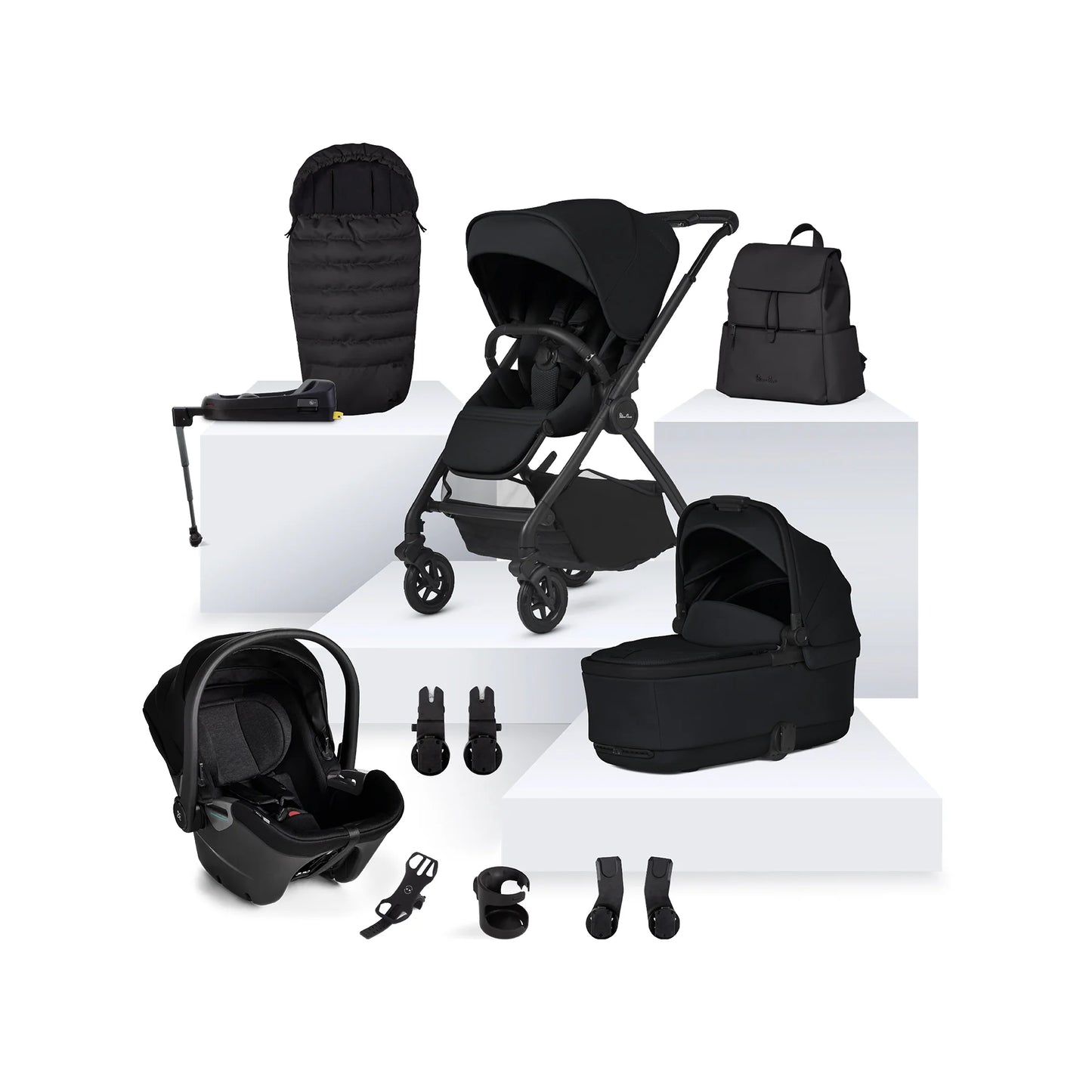 Outlet - Silver Cross Dune Pushchair Ultimate Bundle in Space