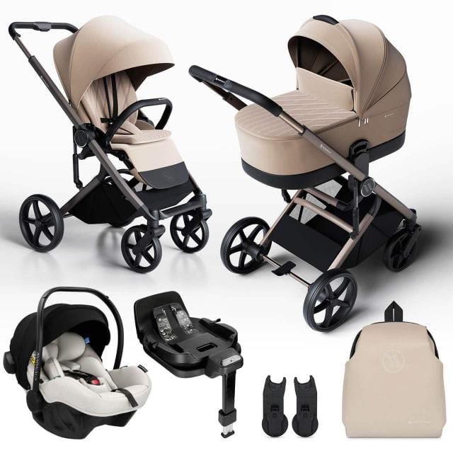 Avionaut Sirius 3-in-1 Travel System with Pixel Pro 2.0 C Car Seat & IQ Orbit Base | Little Peas - Your Pram & Car Seat Centre