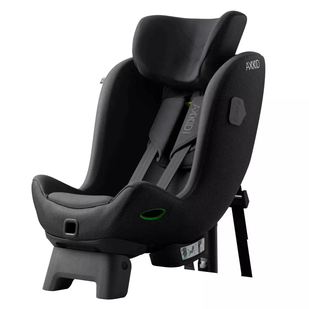Axkid child seat shown with adjustable tethers secured