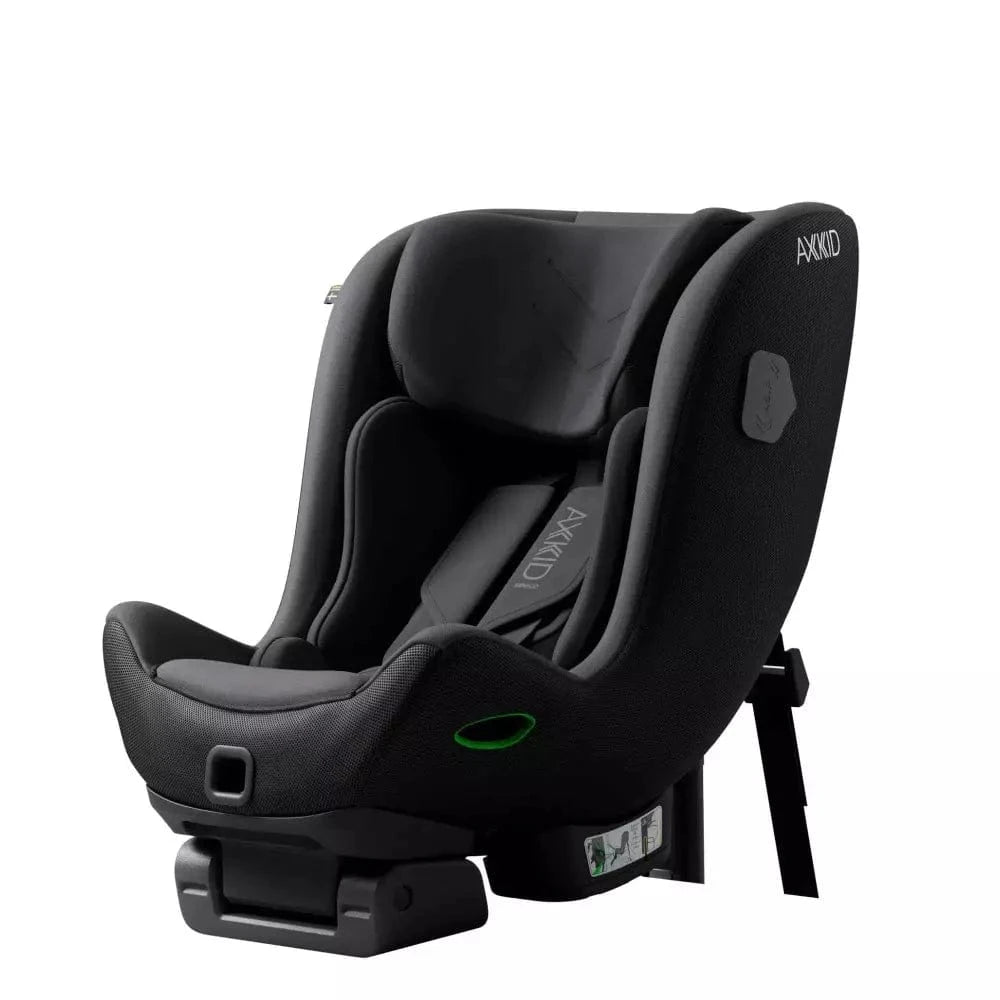 Axkid child seat shown with adjustable tethers secured