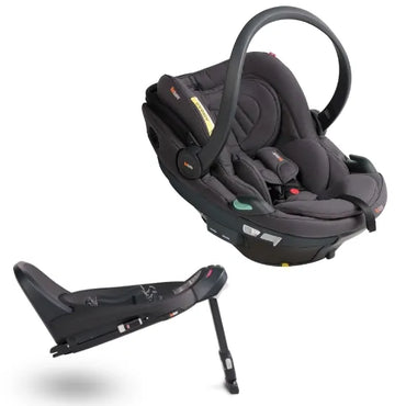 BeSafe Go Beyond 2 Car Seat with ISOFIX Base in Dark Grey Melange