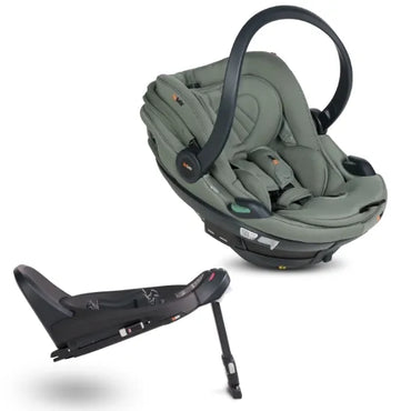 BeSafe Go Beyond 2 Car Seat with ISOFIX Base in Meadow Green