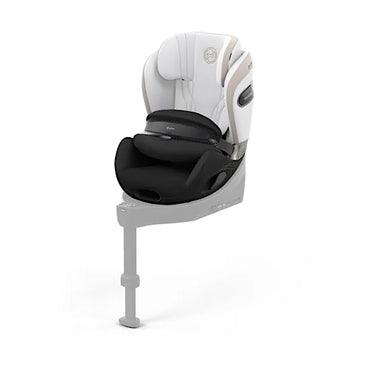 CYBEX Anoris S i-Size airbag car seat in Off White Style fabric with impact shield