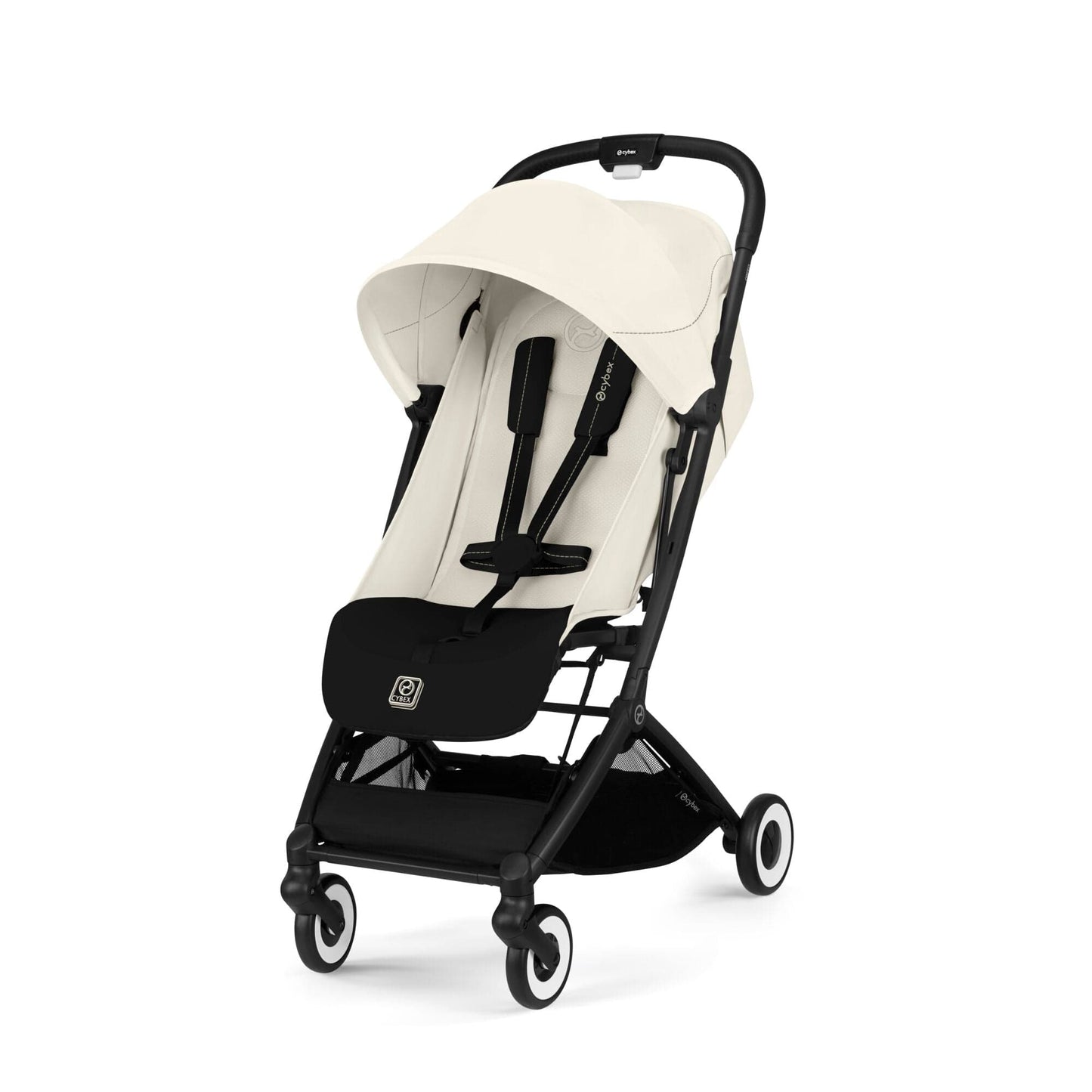 White Travel Stroller