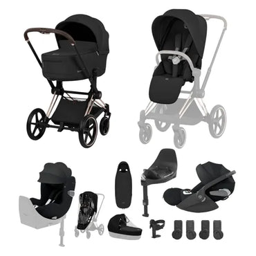 CYBEX Priam Pushchair Comfort Collection Ultimate Birth & Beyond Bundle