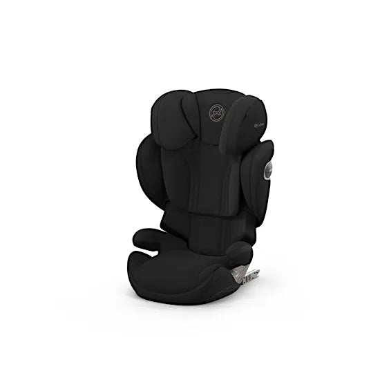 CYBEX Solution S i-Size high back booster car seat in Sepia Black Style fabric