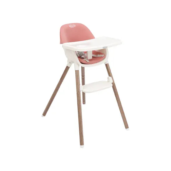 Graco Presti 3-in-1 Highchair Dusty Rose