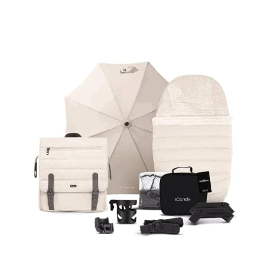 iCandy Peach 7 Pushchair + Accessories Bundle