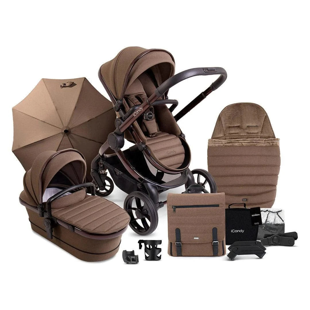 iCandy Peach 7 Pushchair + Accessories Bundle