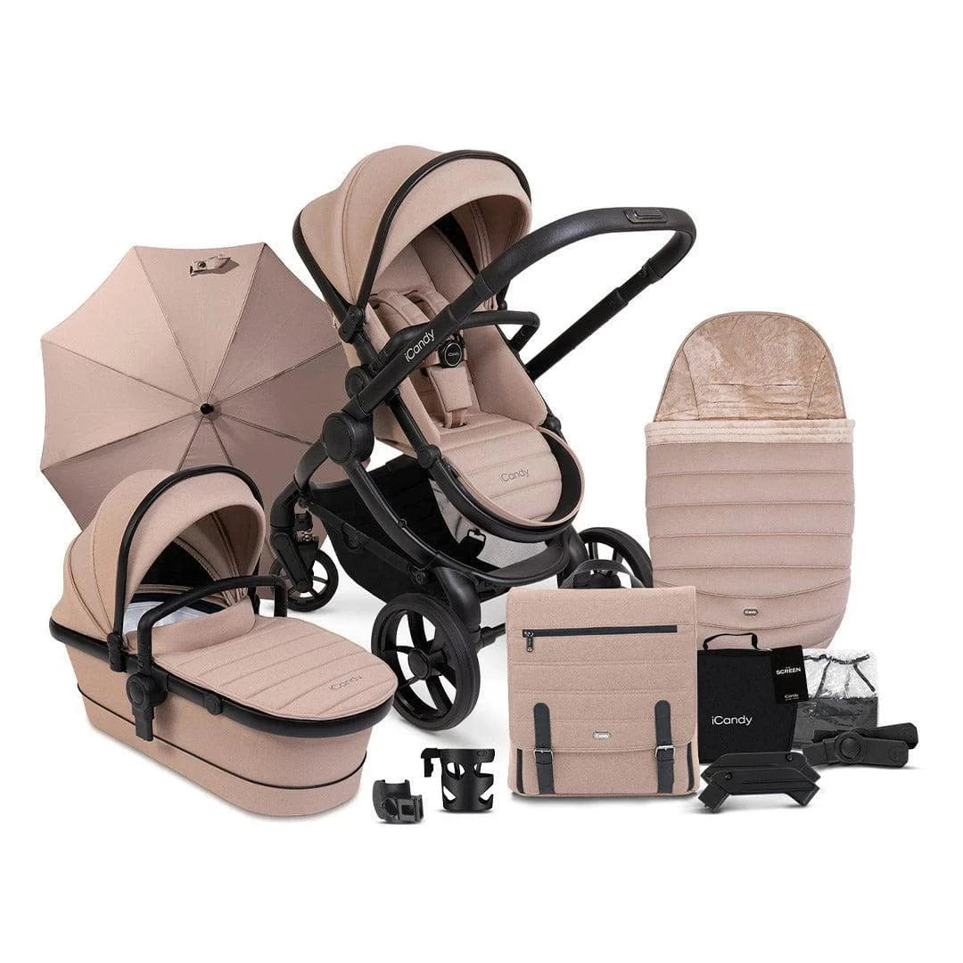 iCandy Peach 7 Pushchair + Accessories Bundle