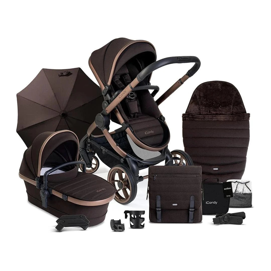 iCandy Peach 7 Pushchair + Accessories Bundle