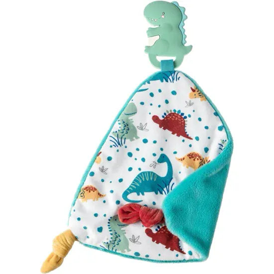 Mary Meyer Dinosaur Chewy Crew Baby Teether Comforter Soft Toy