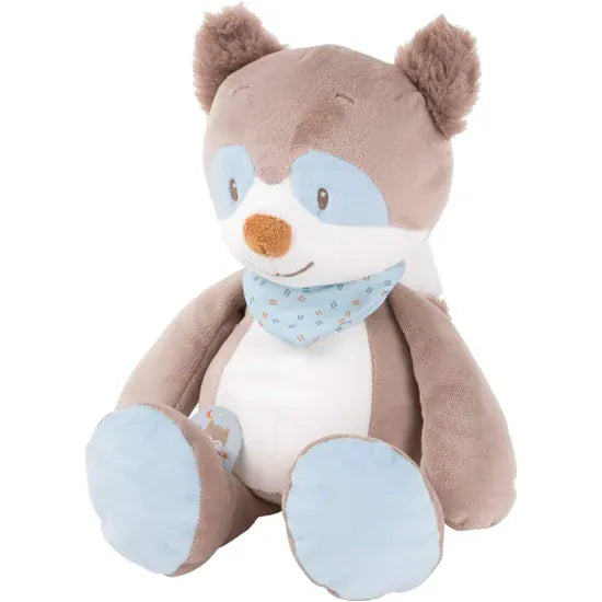 Nattou Jim Raccoon Cuddly Soft Toy