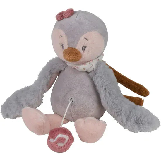 Nattou Mini Musical Sasha Penguin Soft Toy