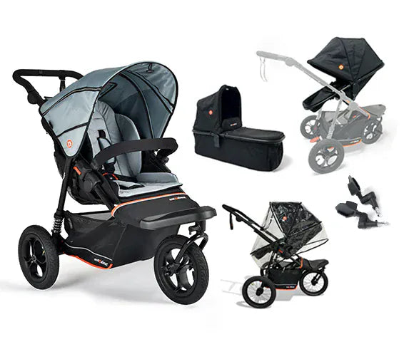 Out n About Nipper V6 Pushchair Switch Newborn Bundle