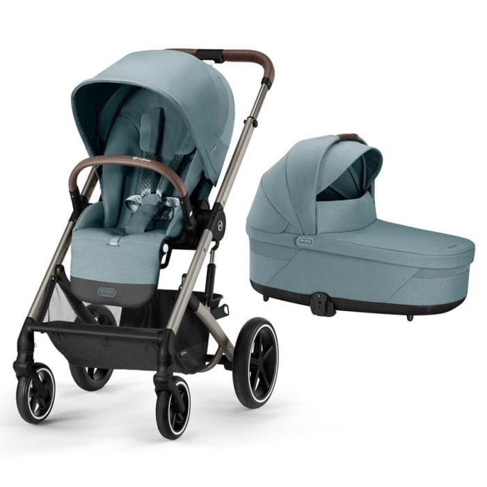 Outlet - Cybex Balios S Lux with Carrycot in Sky Blue