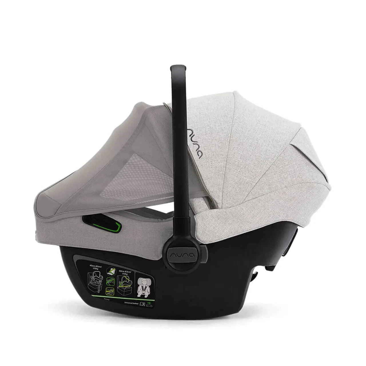 Outlet - Nuna Mixx Next with Pipa Next Car Seat & Base Next Travel Bundle (Mineral)