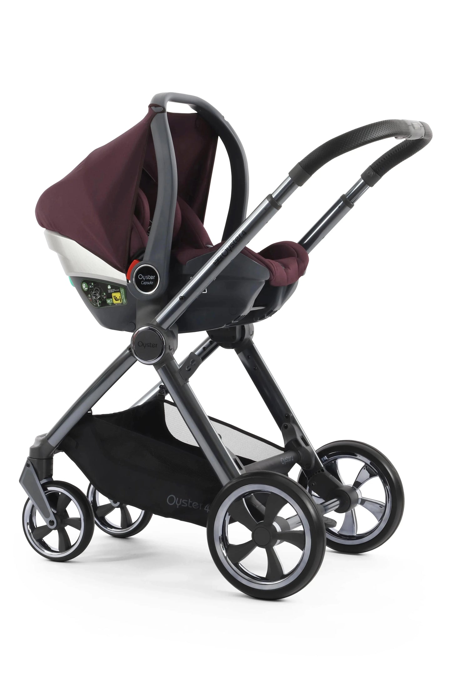 Oyster 4 Travel System in Red
