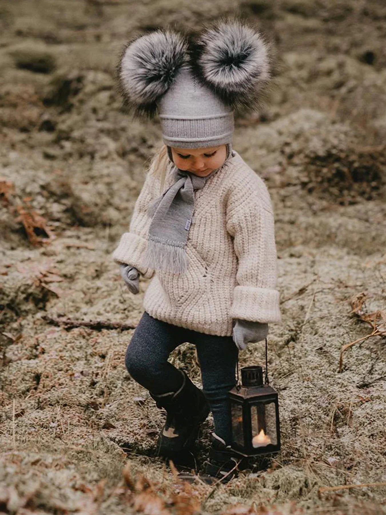 Sätila of Sweden Tindra Pom Pom Kids Hat