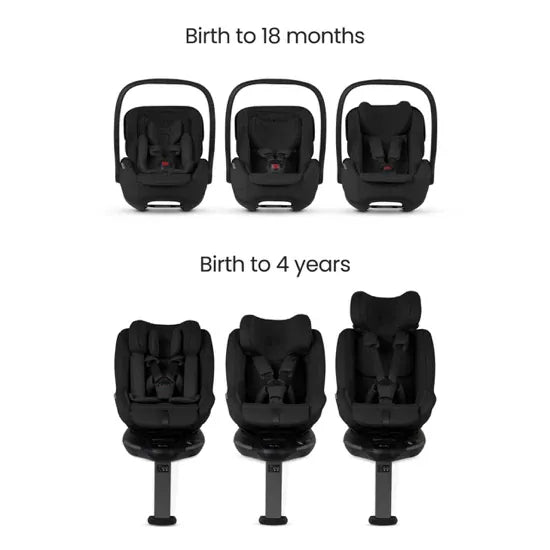 Silver Cross Complete Plus 360 Car Seat Package