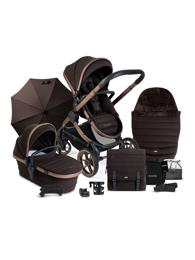 iCandy Peach 7 Pushchair + Accessories Bundle