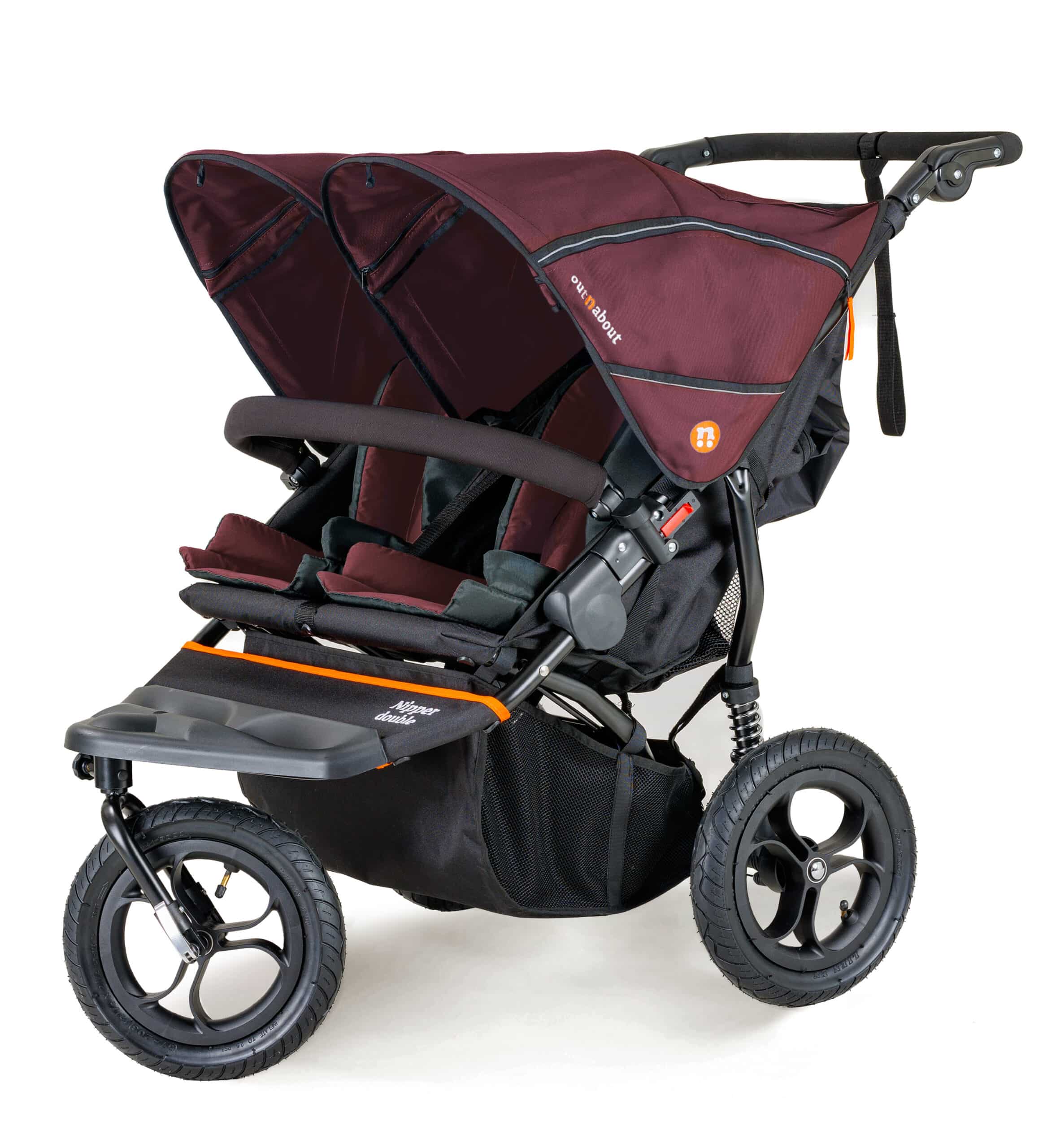 OutnAbout Nipper Double V5 | Little Peas - Your Pram & Car Seat Centre