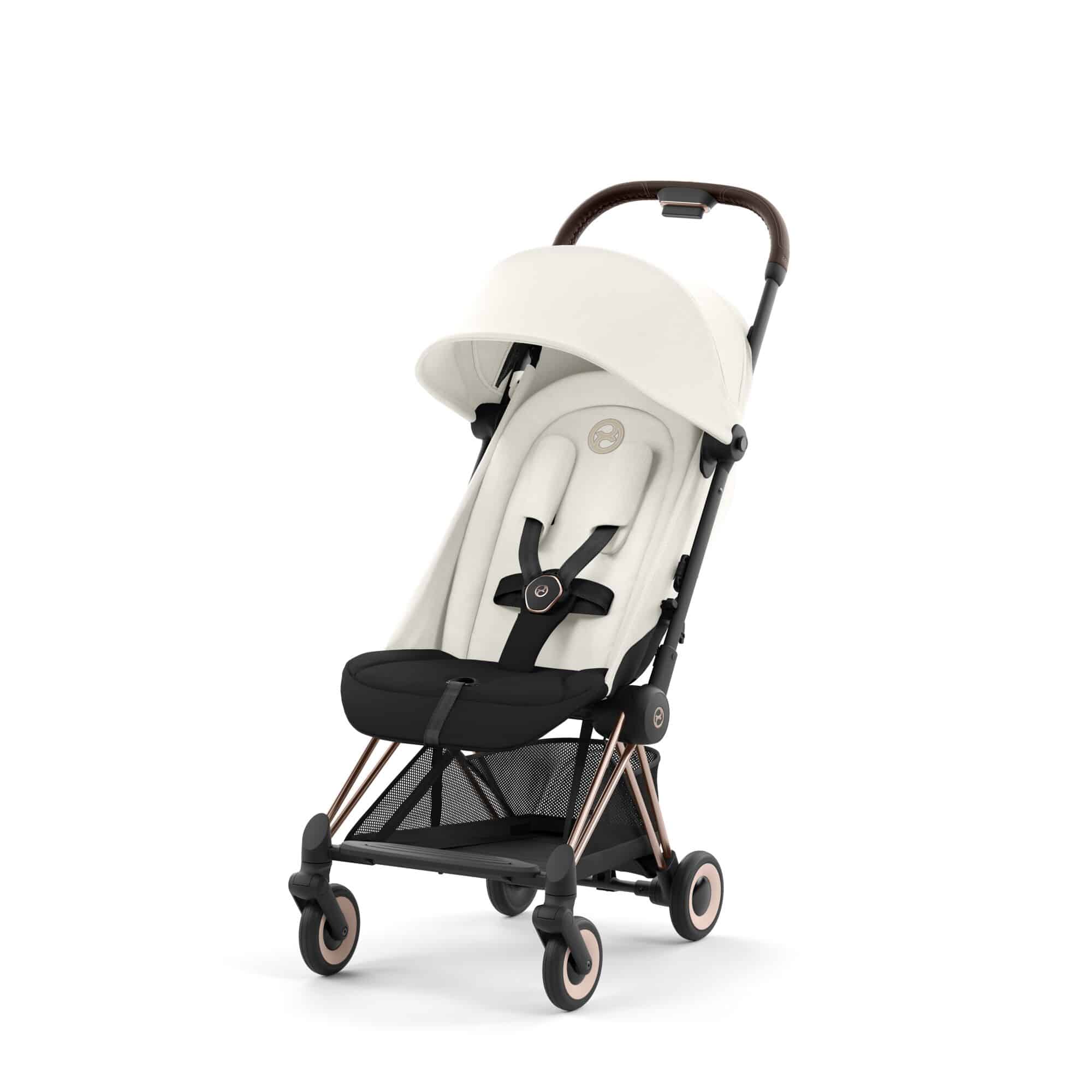 Cybex Platinum COYA Rose Gold Frame | Little Peas - Your Pram & Car Seat Centre