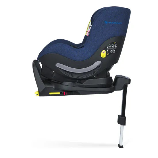 Avionaut AeroFIX Airflow Car Seat on IQ Orbit Rotating Base