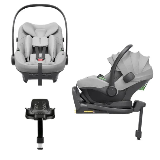 Avionaut Pixel 3 Infant Carrier with IQ Orbit Rotating Base in Grey