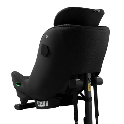 Extended rear-facing car seat designed for children up to 7 years - rear view