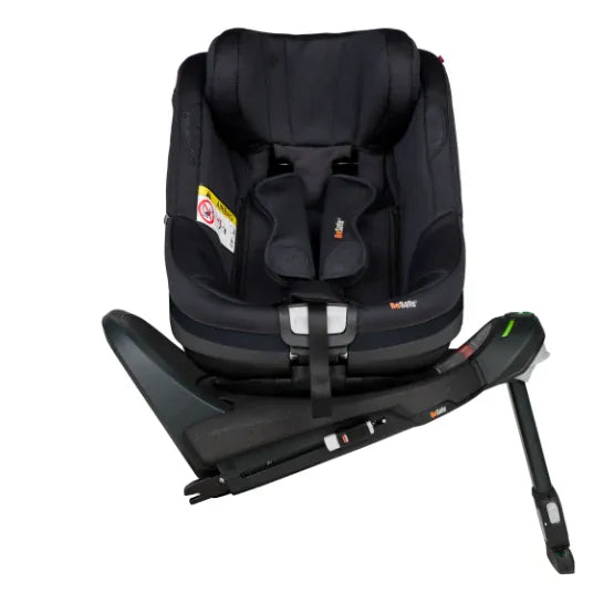 BeSafe Beyond 2 Rear-Facing Car Seat with Isofix Base - Black Softbreeze