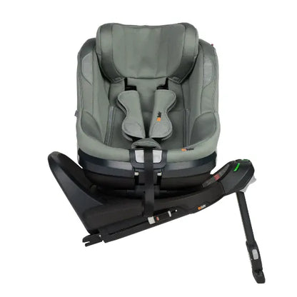 BeSafe Beyond 2 Rear-Facing Car Seat with Isofix Base - Meadow Green Softbreeze