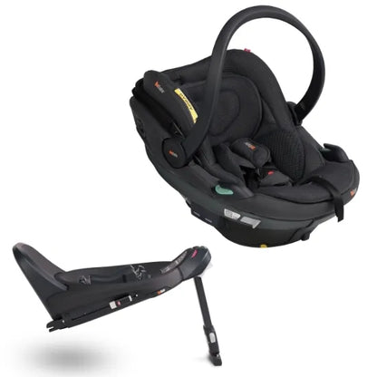 BeSafe Go Beyond 2 Infant Car Seat in Anthracite Mesh