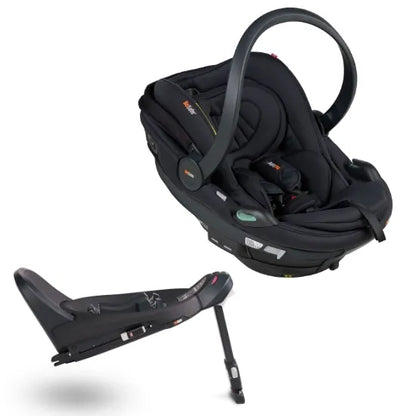 BeSafe Go Beyond 2 Car Seat with ISOFIX Base in Black SoftBreeze Fabric