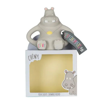 Cheeky Chompers Chewy The Hippo Teether