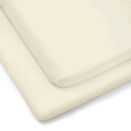 Clair de Lune 2 Pack Cotton Fitted Cot Bed Sheets