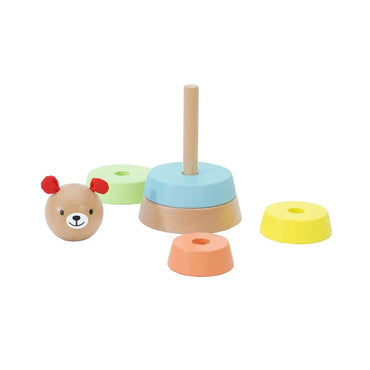 Classic World Bear Tower Wooden Toy