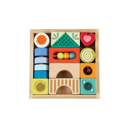 Classic World Exploration Blocks Wooden Toy