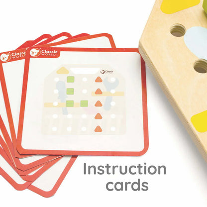 Classic World Screwing Board Wooden Toy