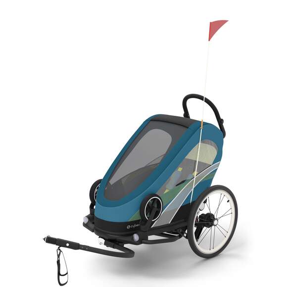 Cybex 2-in-1 Zeno Bike & Pushchair in Maliblue