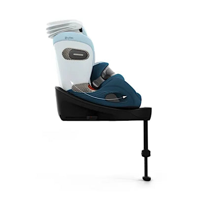 Side view of the CYBEX Anoris S airbag car seat showing the adjustable recline positions