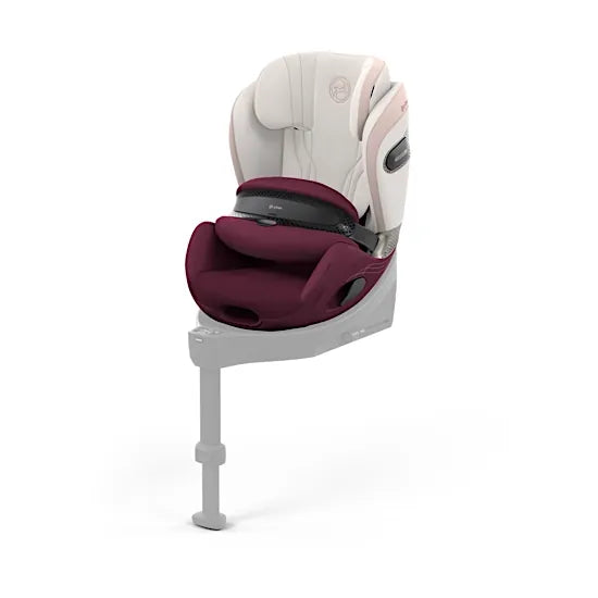 CYBEX Anoris S i-Size airbag car seat in Quartz Pink Style fabric with impact shield