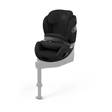 CYBEX Anoris S i-Size airbag car seat in Sepia Black Style fabric with impact shield