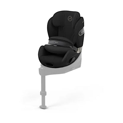 CYBEX Anoris S i-Size airbag car seat in Sepia Black Style fabric with impact shield