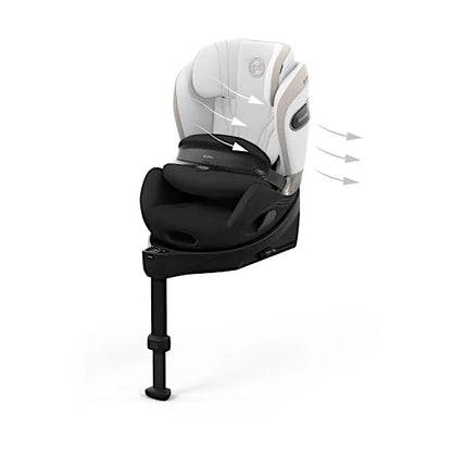 CYBEX Anoris Si airbag car seat with 3D mesh fabric and ventilated shell for all-round airflow