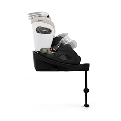 Side view of the CYBEX Anoris Si showing the depth-adjustable impact shield with integrated airbag