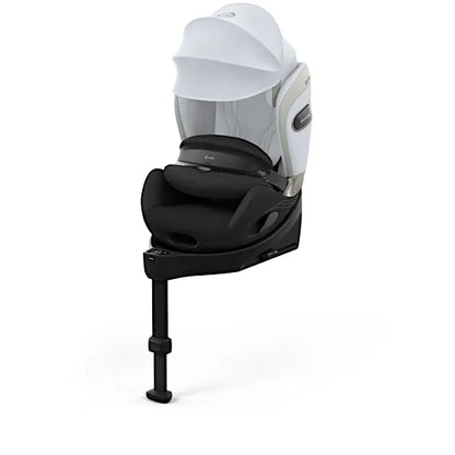 CYBEX Anoris Si i-Size airbag car seat with integrated ISOFIX base in Misty Grey Style fabric with XXL sun canopy