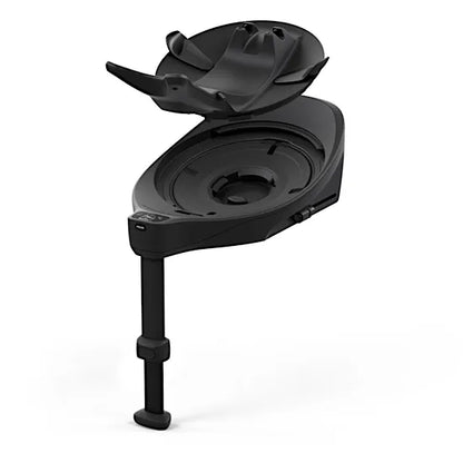 CYBEX Base S rotating ISOFIX base with the Cloud S adapter lifted off to show the rotating platform