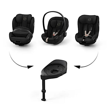 CYBEX Base S modular base compatible with the Anoris S Airbag, Cloud S and Sirona S car seats