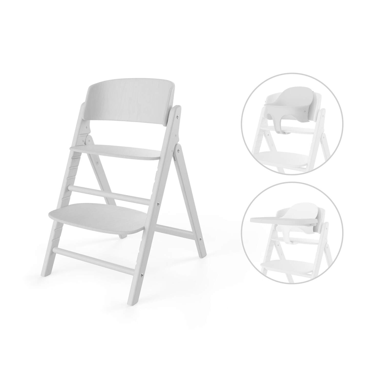 Cybex Click & Fold Highchair All White